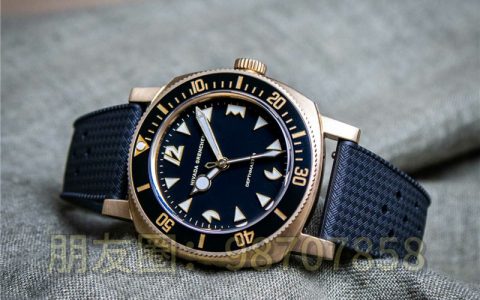 Nivada Grenchen Depthmaster 青銅“吃豆人”手表